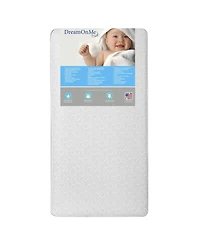 Dream On Me Baby Slumberland 260 Coil 6” Crib Mattress, Green Guard Gold Certified