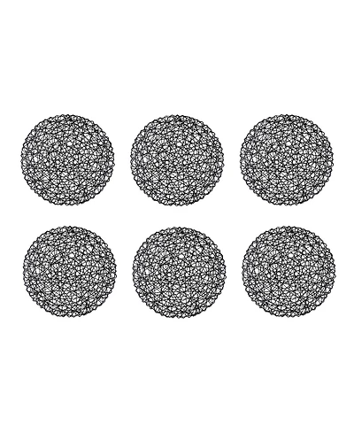 Woven Paper Round Placemat