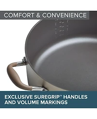 Anolon Advanced Home Hard-Anodized 7.5-Qt. Nonstick Wide Stockpot