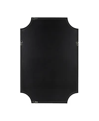 Kate and Laurel Hogan Framed Scallop Wall Mirror - 24" x 36"