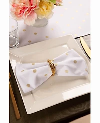 Design Imports Intertwined Napkin Ring Set of 6