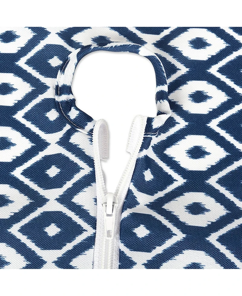 Design Imports Outdoor Table Runner with Zipper 14" x 108"