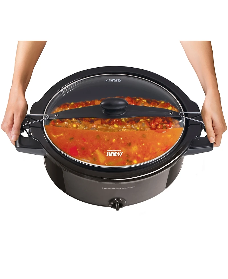 Hamilton Beach Stay or Go 6 Quart Slow Cooker - 33261