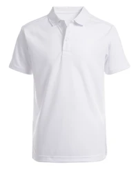 Nautica Big Boys Uniform Quick Dry Short Sleeve Performance Stretch Polo
