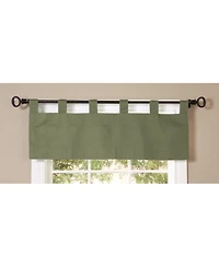 ThermalogicT Commonwealth Thermalogic Weather Insulated Cotton Fabric Tab Valance - 40x15 inch
