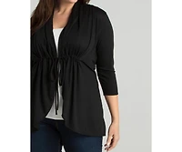 Kiyonna Plus Size Sunset Stroll Cardigan