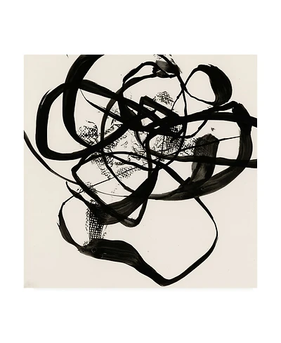 Jennifer Goldberger Sumi E Abstract I Canvas Art - 19.5" x 26"