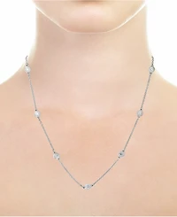 Effy Diamond Seven Station Necklace 16-18" (1/2 ct. t.w.) 14k White, Yellow or Rose Gold