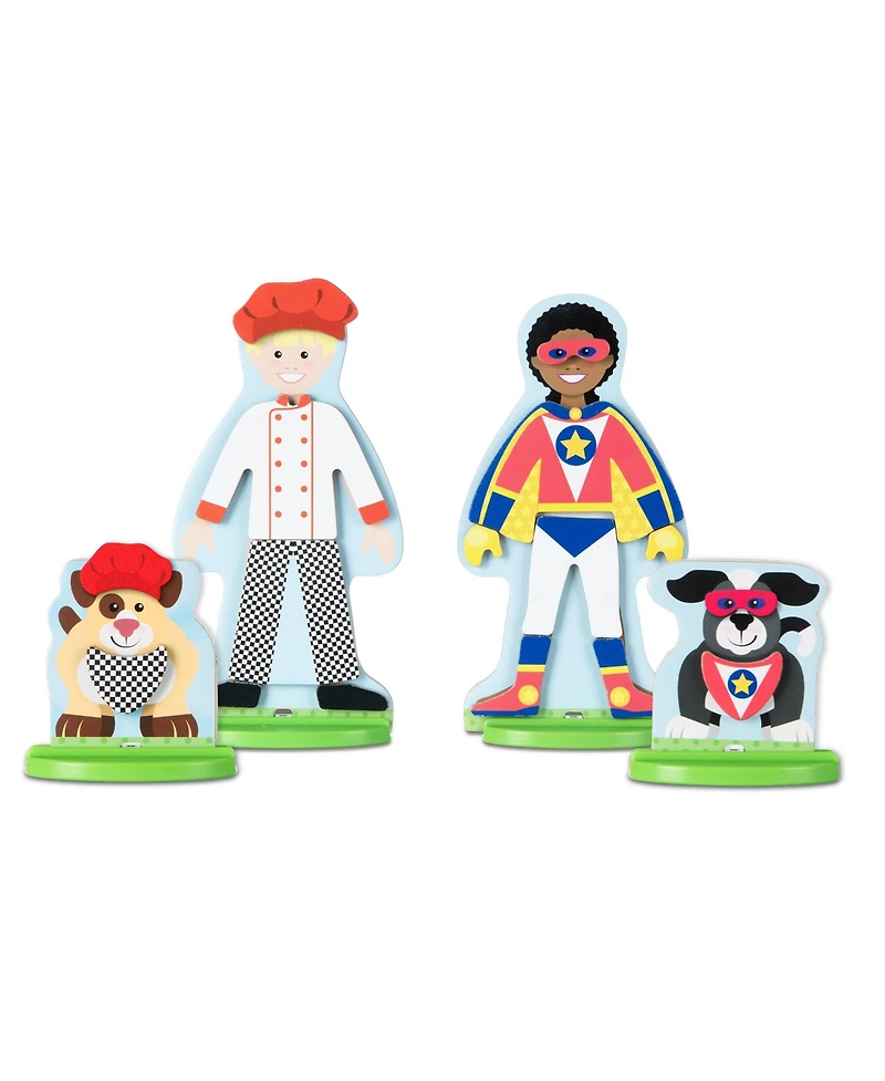 Melissa and Doug Occupations Magnetic Pretend Play Set