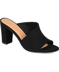 Journee Collection Women's Allea Block Heel Dress Sandals