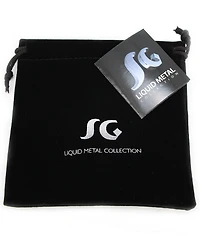 Sg Liquid Metal B4 Silver Mesh Bracelet 7", 7 1/2" or 8"