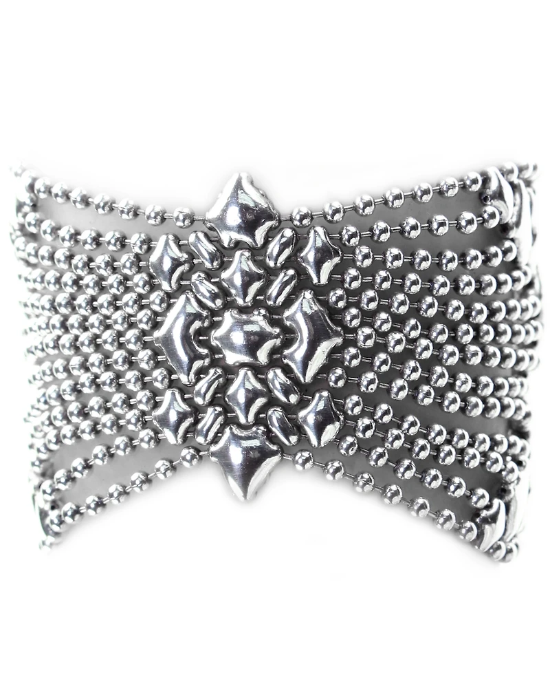Sg Liquid Metal B Silver Mesh Bracelet in 7", 7 1/2" or 8"