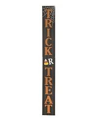 Glitzhome Wooden Trick or Treat Porch Sign