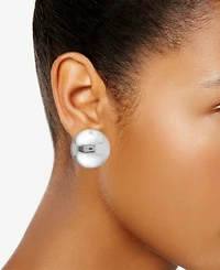 Dkny Tri-Tone 3-Pc. Set Ball Stud Earrings