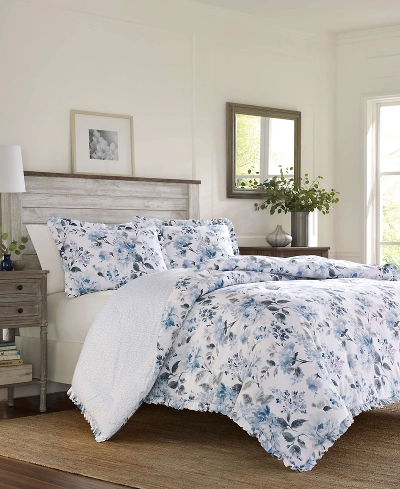 Laura Ashley Chloe Cottage 2 Pc. Comforter Set, Twin