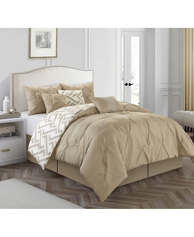 Stratford Park Loren 7-Pc. Comforter Set, King