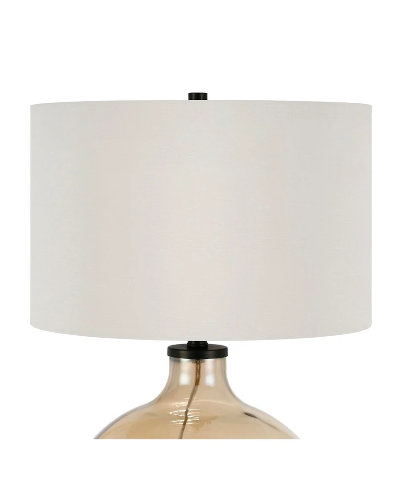 Hudson & Canal Laelia Table Lamp In Luster Glass