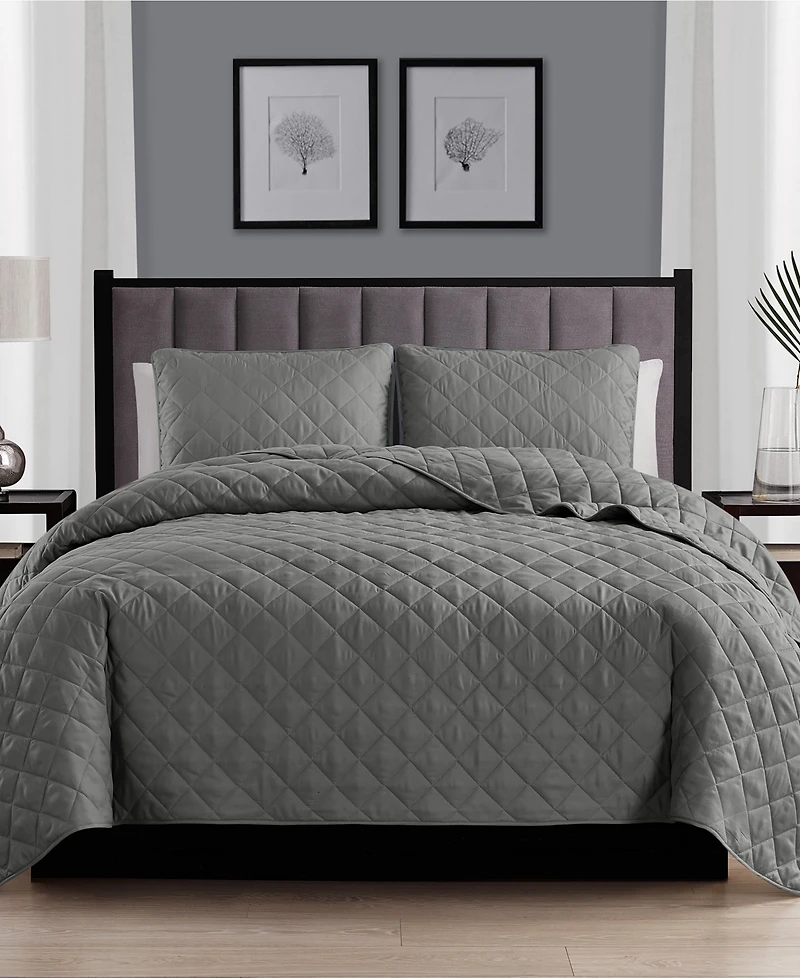 Cathay Home Inc. Oversize Lightweight Quilt Set
