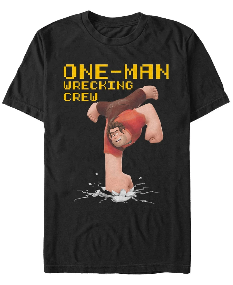 Pixar Men's Wreck It Ralph The Wrecking Crew Short Sleeve T-Shirt