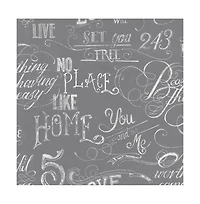 Graham Brown Chalk Board Grey Wallpaper