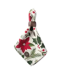 Design Imports Woodland Christmas Napkin , Set of 6