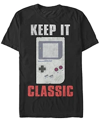 Nintendo Men's Game Boy Keep It Classic Short Sleeve T-Shirt
