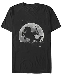Nintendo Men's Legend of Zelda Night Rider Short Sleeve T-Shirt