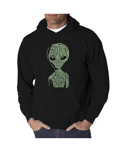 La Pop Art Men's Word Hoodie - Area 51