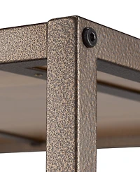 Trinity -Tier Bamboo Shelving Rack