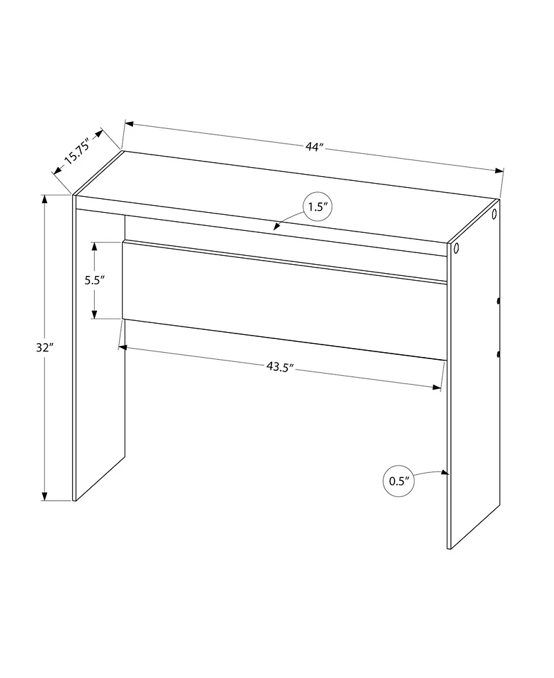 Monarch Specialties Console Table