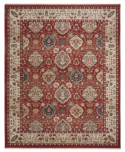 Lauren Ralph Lauren Ariel Lrl1255c Red Beige Area Rug