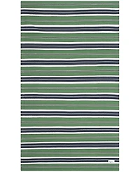 Lauren Ralph Lauren Leopold Stripe LRL2462K Green 4' X 6' Outdoor Area Rug