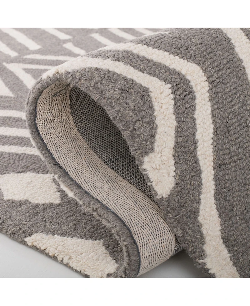 Lauren Ralph Lauren Imani Geometric LRL6609F Sepia 9' X 12' Area Rug