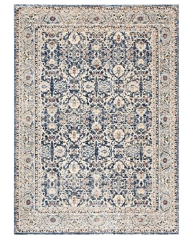Lauren Ralph Lauren Warwick LRL1310A Navy 4' X 6' Area Rug