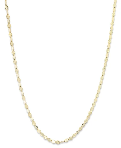 Giani Bernini 18K Gold over Sterling Silver Necklace, 20" Diamond-Cut Chain