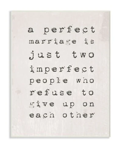 Stupell Industries A Perfect Marriage Wall Art Collection