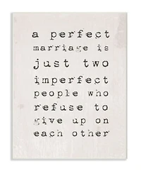 Stupell Industries A Perfect Marriage Wall Art Collection