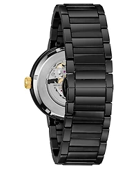 Bulova Men's Futuro Black Stainless Steel Bracelet Watch 42mm