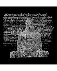 La Pop Art Men's Word Art T-Shirt - Zen Buddha