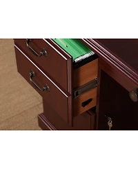Kathy Ireland Home by Bush Furniture Bennington Manager's Desk