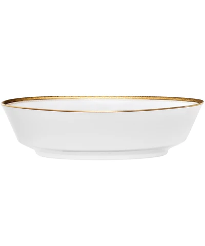 Noritake Charlotta Platinum Oval Vegetable Bowl, 32 oz