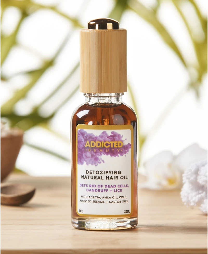Addicted Beauty Detoxifying Natural Hair Oil
