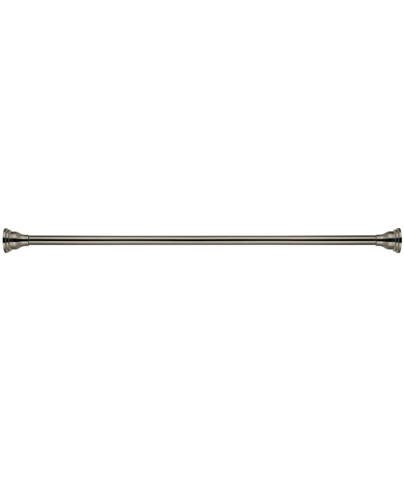 Kingston Brass Decorative Flange 72-inch Tension Shower Rod