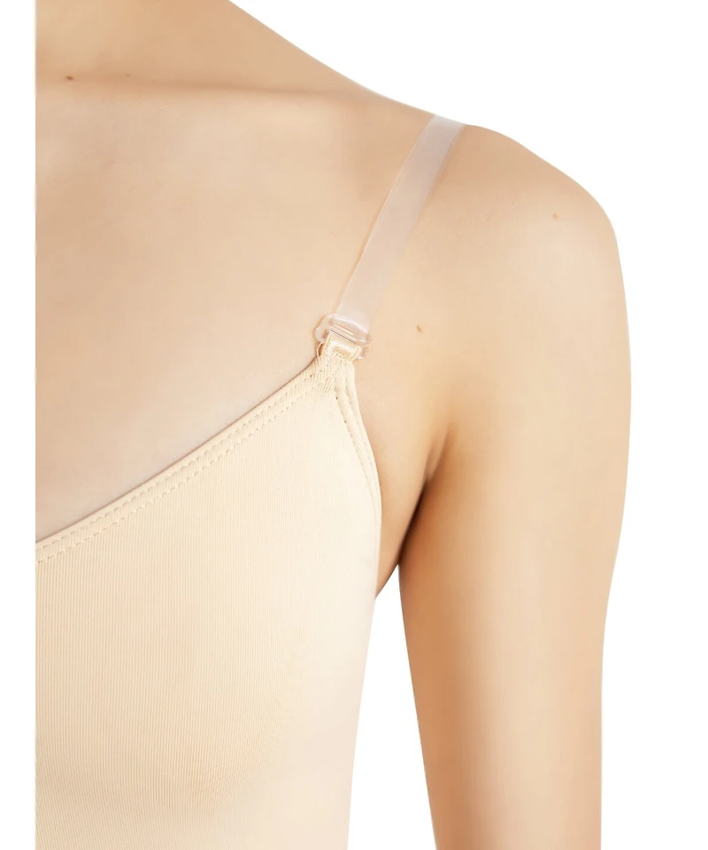 Capezio Women's Camisole Leotard w/ Clear Transition Straps