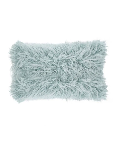 Saro Lifestyle Mongolian Faux Fur Decorative Pillow