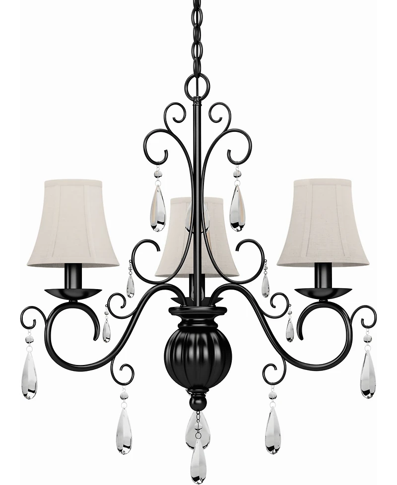 Volume Lighting Ava 3-Light Hanging Chandelier