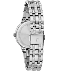 Bulova Women's Phantom Stainless Steel & Crystal Bracelet Watch 32.5mm