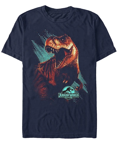 Jurassic World Men's T. Rex Computer Screen Short Sleeve T-Shirt