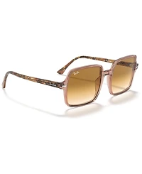 Ray-Ban Women's Sunglasses, RB1973 Square Ii - Trasparent Light Brown