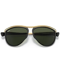 Ray-Ban Olympian Aviator Sunglasses, RB2219 59